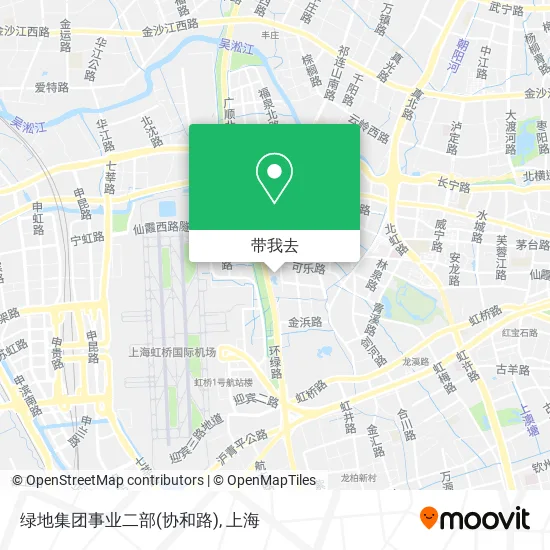绿地集团事业二部(协和路)地图