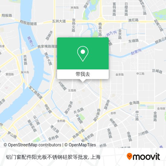 铝门窗配件阳光板不锈钢硅胶等批发地图