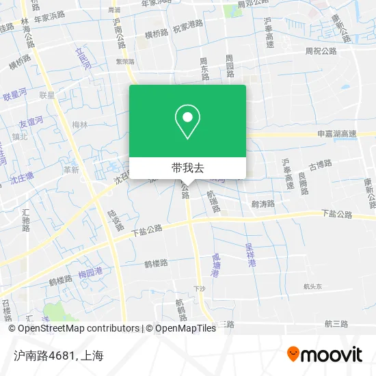 沪南路4681地图