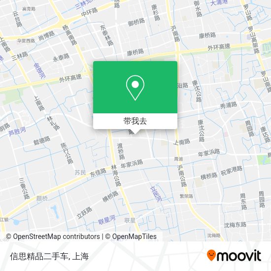 信思精品二手车地图