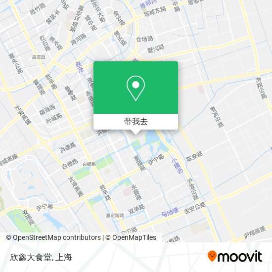 欣鑫大食堂地图