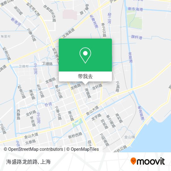 海盛路龙皓路地图