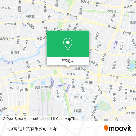 上海富礼工贸有限公司地图