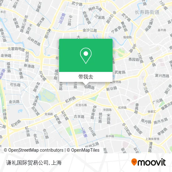 谦礼国际贸易公司地图