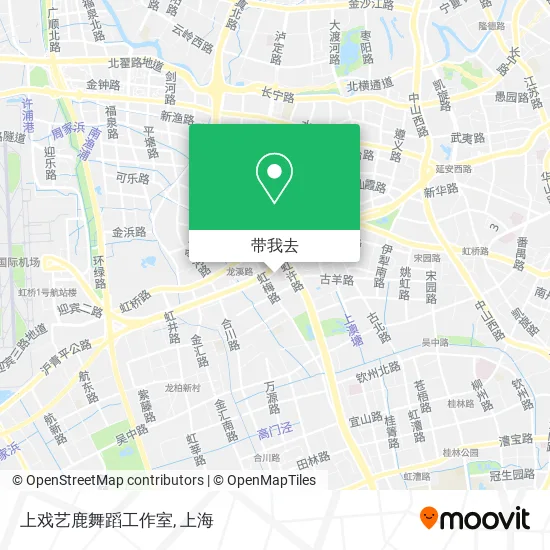 上戏艺鹿舞蹈工作室地图