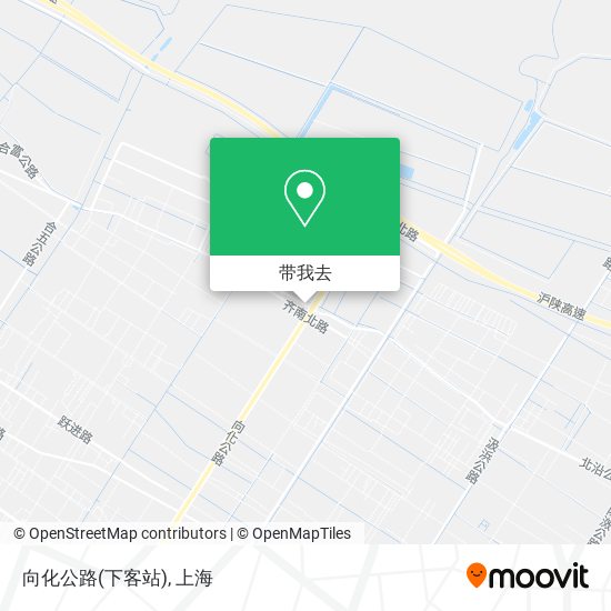 向化公路(下客站)地图