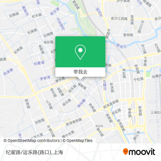 纪翟路/运乐路(路口)地图