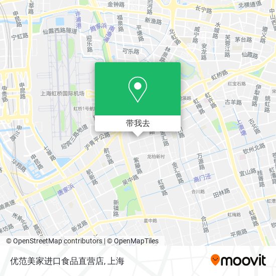 优范美家进口食品直营店地图