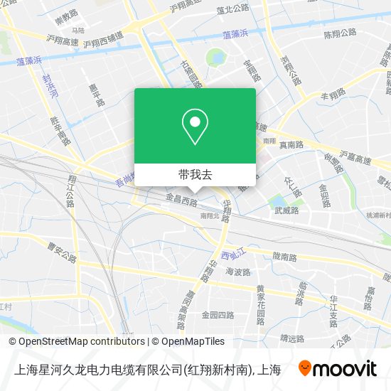 上海星河久龙电力电缆有限公司(红翔新村南)地图