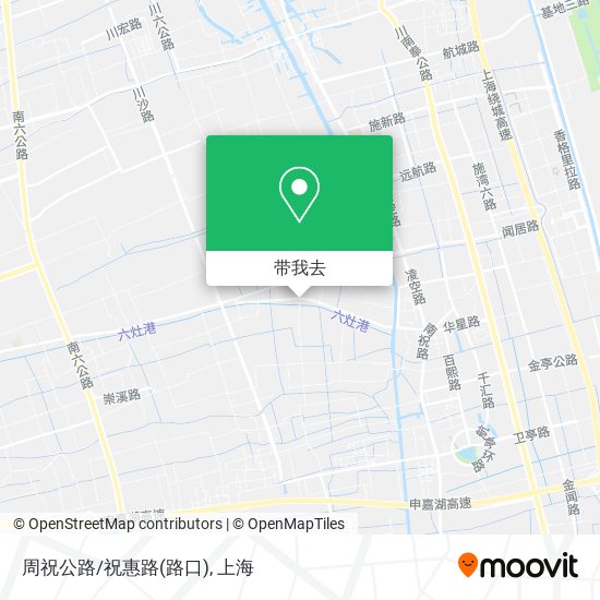 周祝公路/祝惠路(路口)地图