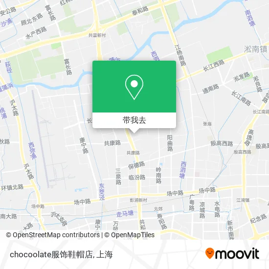 chocoolate服饰鞋帽店地图