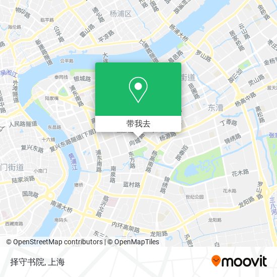 择守书院地图