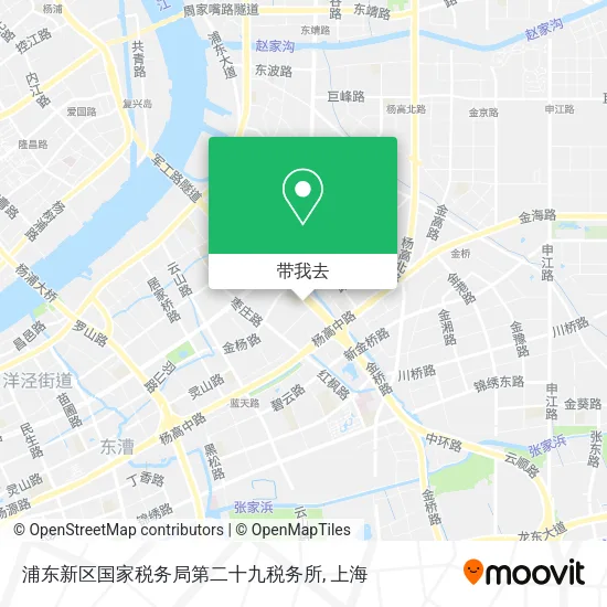 浦东新区国家税务局第二十九税务所地图