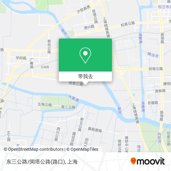 东三公路/闵塔公路(路口)地图