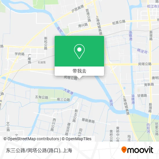 东三公路/闵塔公路(路口)地图