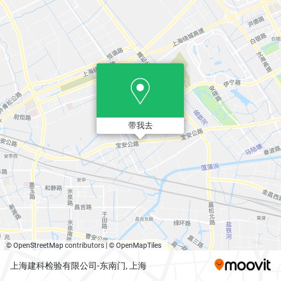 上海建科检验有限公司-东南门地图