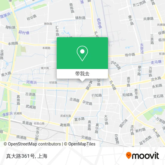 真大路361号地图