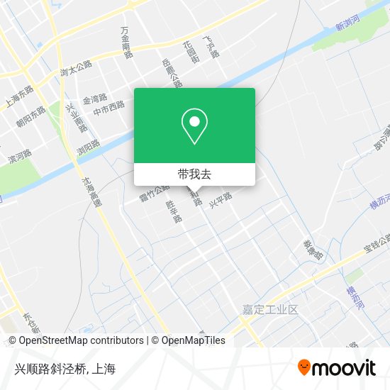 兴顺路斜泾桥地图