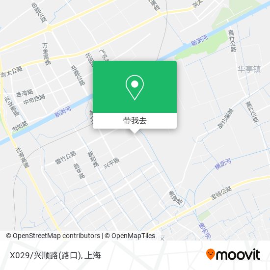 X029/兴顺路(路口)地图