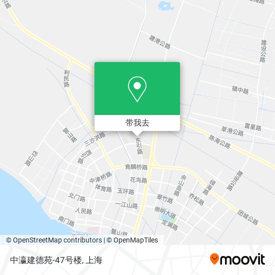 中瀛建德苑-47号楼地图