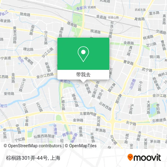 棕榈路301弄-44号地图