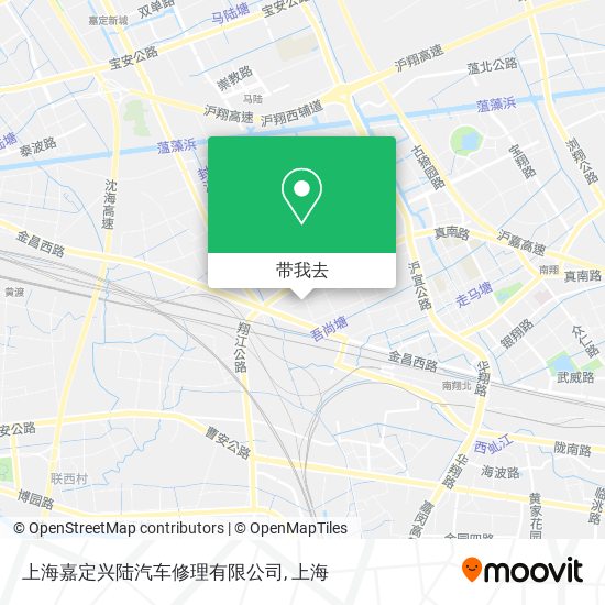 上海嘉定兴陆汽车修理有限公司地图