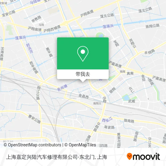 上海嘉定兴陆汽车修理有限公司-东北门地图