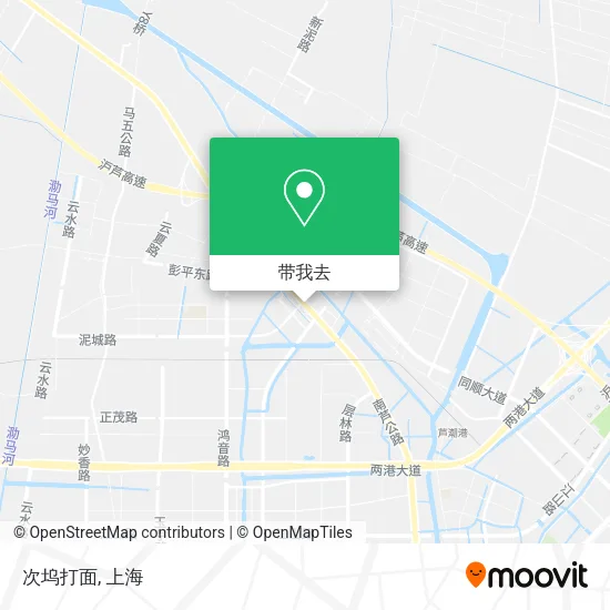 次坞打面地图