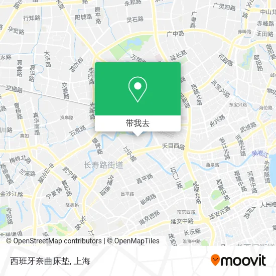 西班牙奈曲床垫地图