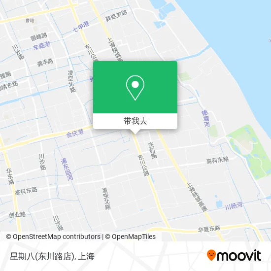 星期八(东川路店)地图