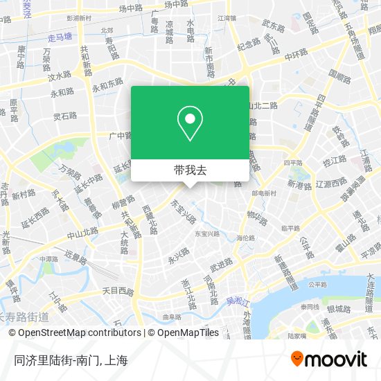 同济里陆街-南门地图