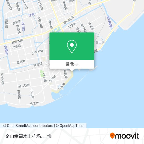 金山幸福水上机场地图