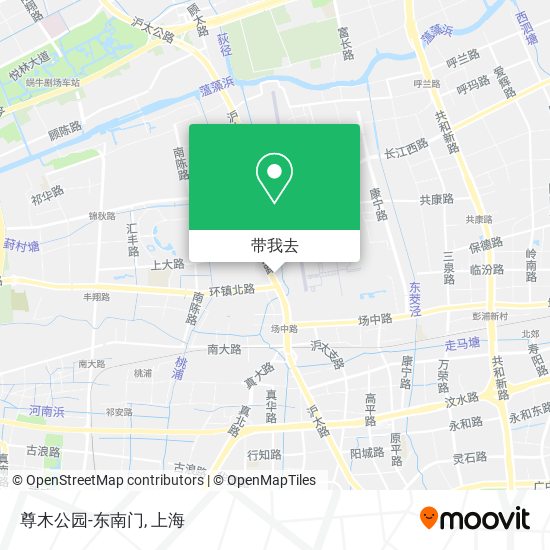 尊木公园-东南门地图