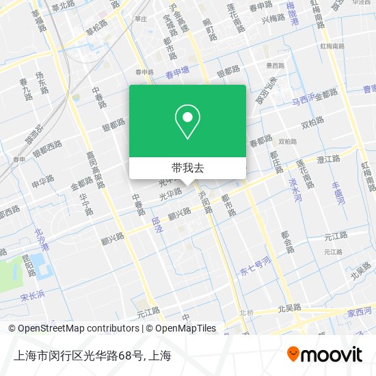 上海市闵行区光华路68号地图