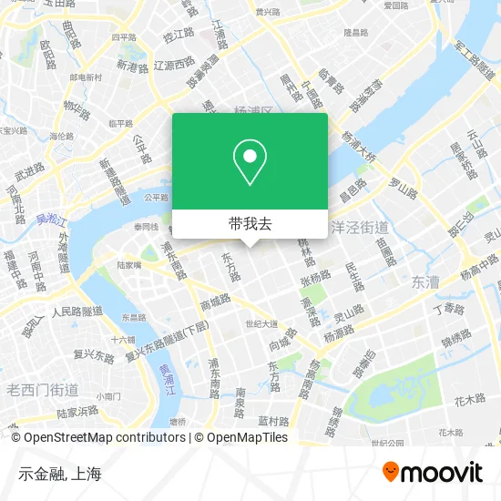 示金融地图