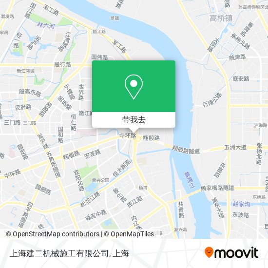 上海建二机械施工有限公司地图