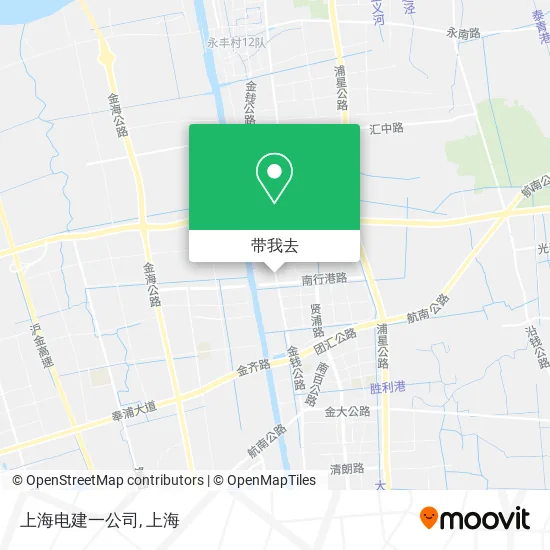 上海电建一公司地图
