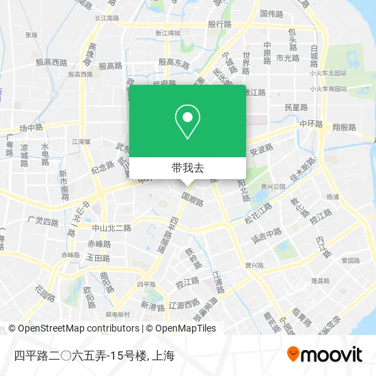四平路二〇六五弄-15号楼地图