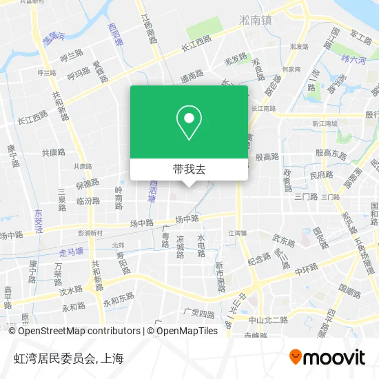 虹湾居民委员会地图