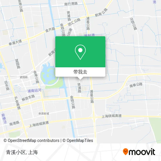 青溪小区地图
