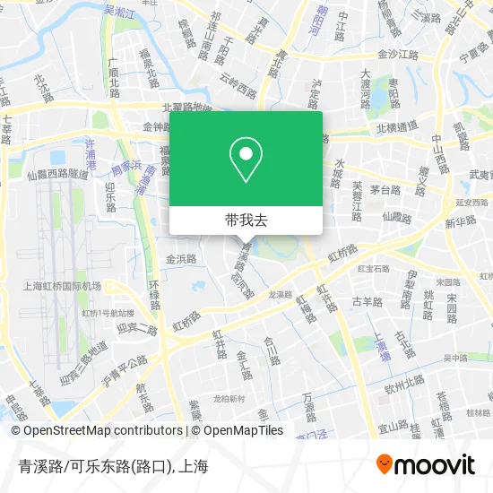 青溪路/可乐东路(路口)地图