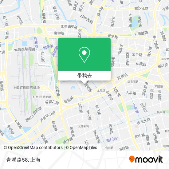 青溪路58地图