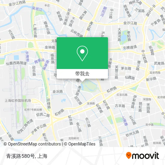 青溪路580号地图