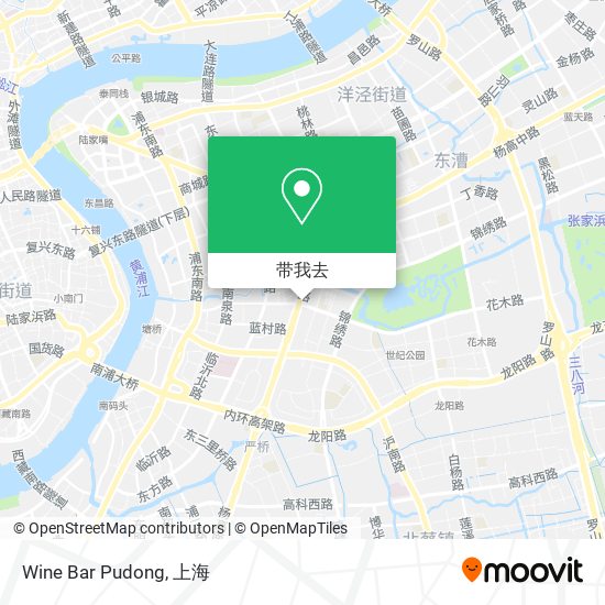 Wine Bar Pudong地图