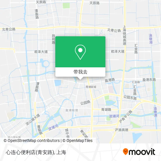 心连心便利店(青安路)地图