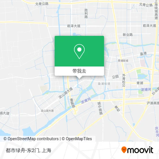 都市绿舟-东2门地图