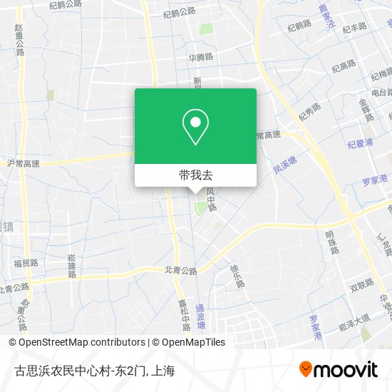 古思浜农民中心村-东2门地图