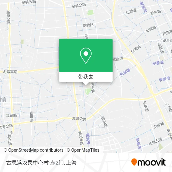 古思浜农民中心村-东2门地图