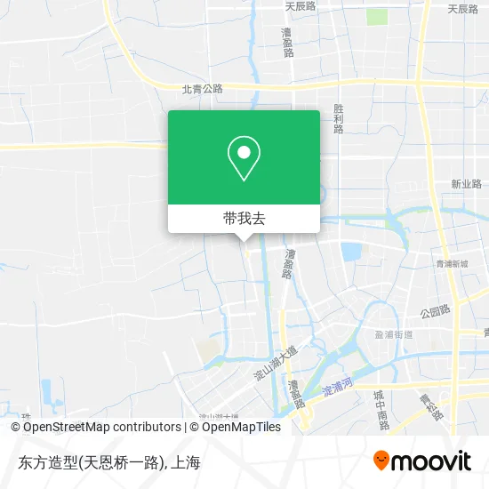 东方造型(天恩桥一路)地图