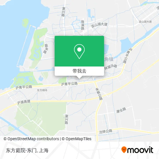 东方庭院-东门地图